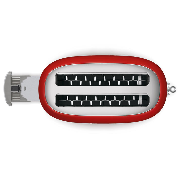 Grille-pain 4 tranches - Rouge